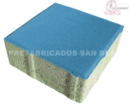 Adoquin Lecrin 20x20x8 AZUL.
